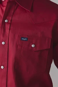 Wrangler Twill Western Work Shirt