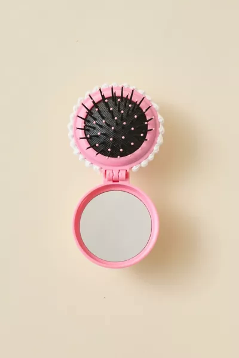 Pretty Shitty Cakes UO Exclusive Hairbrush & Mirror Compact