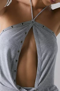Jaded London Zeila Cut-Out Drape Halter Top