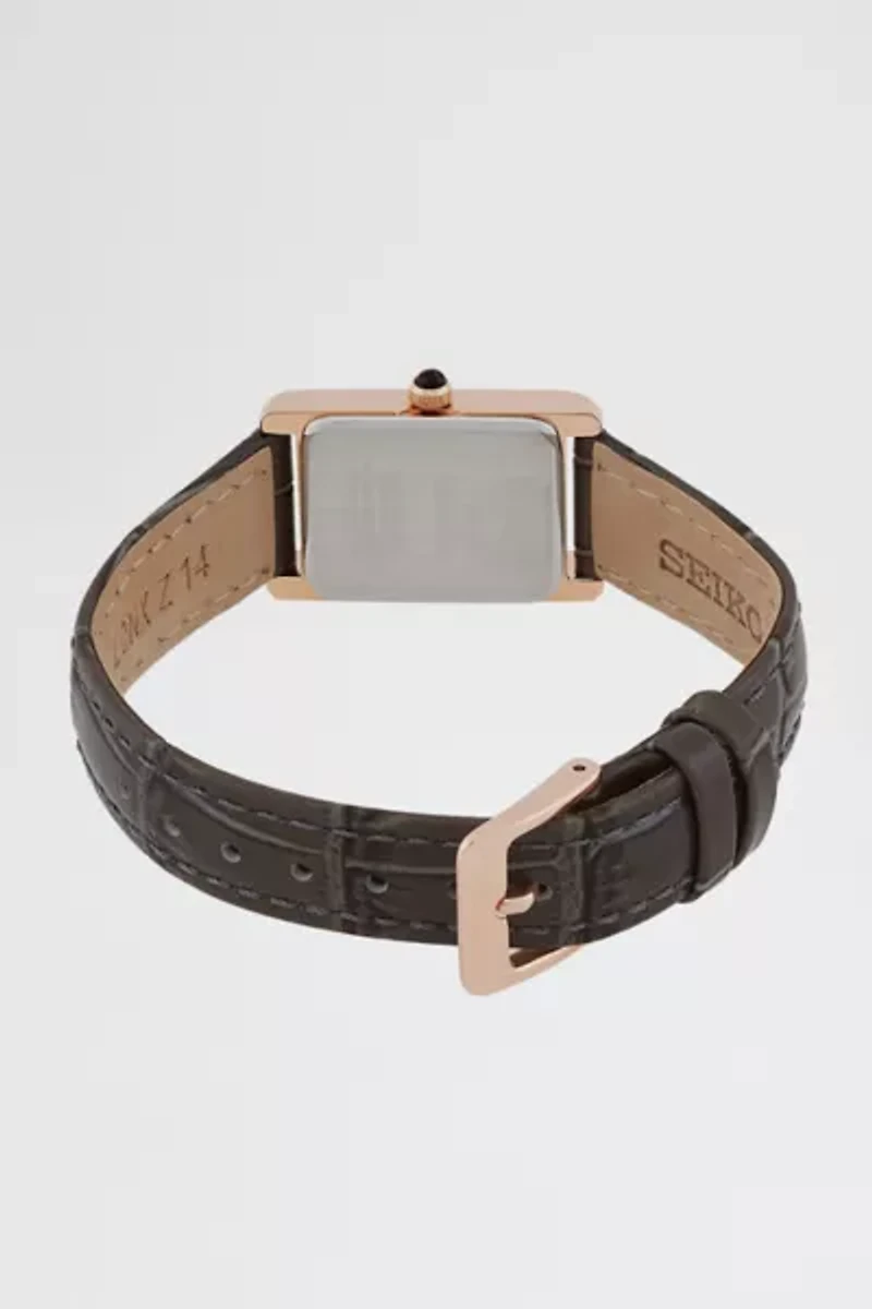 Seiko Classic Square Face Quartz Watch