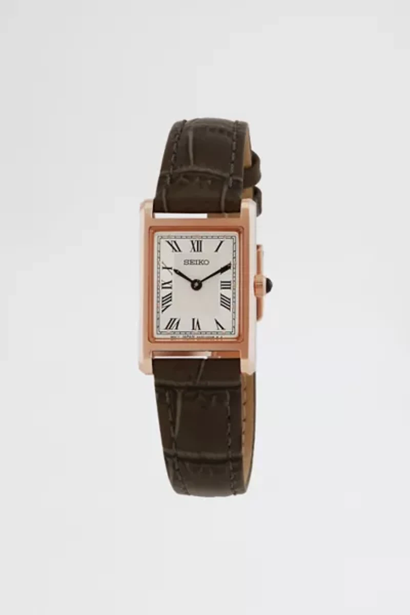Seiko Classic Square Face Quartz Watch