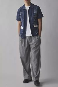 Dark Seas Jethro Embroidered Woven Shirt