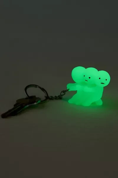 Smiski Glow-In-The-Dark Keychain