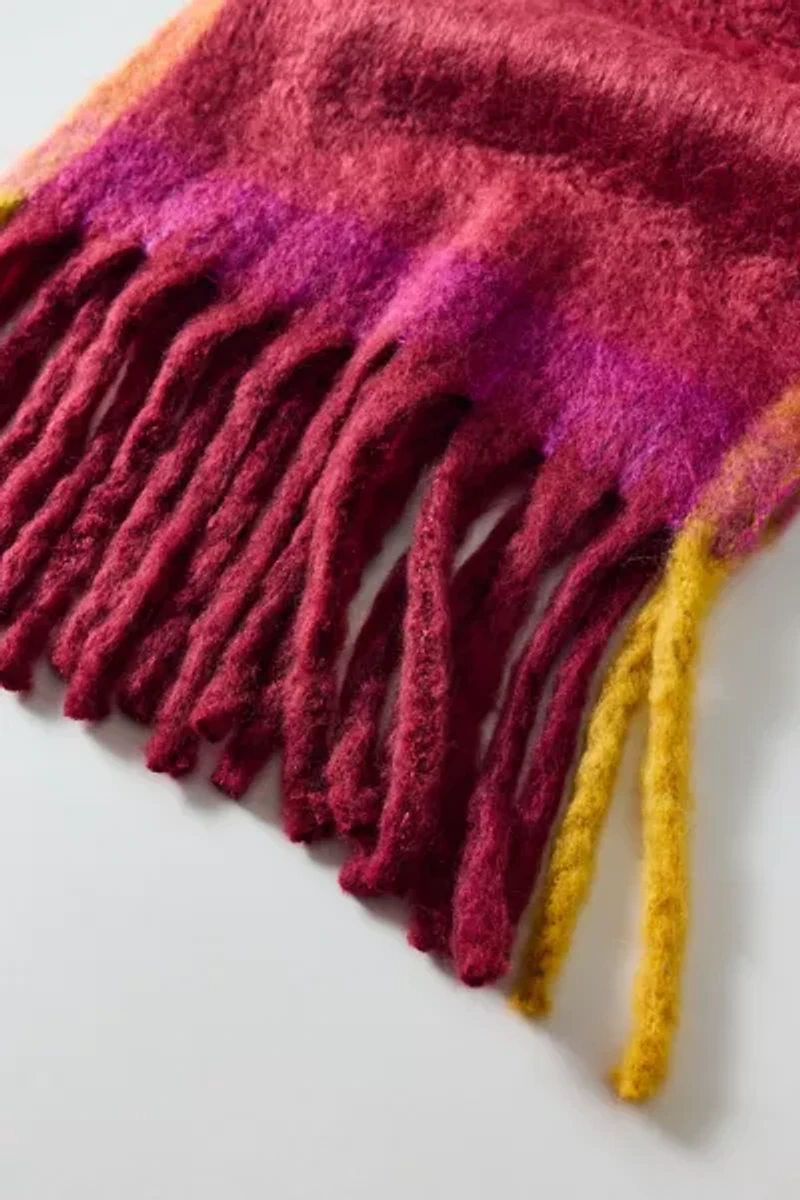 Cozy Oversized Woven Scarf
