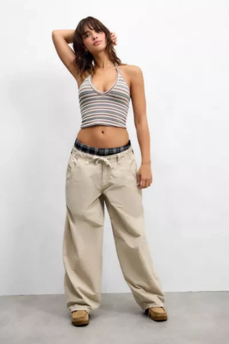 Out From Under Andi Halterneck Stripe Top