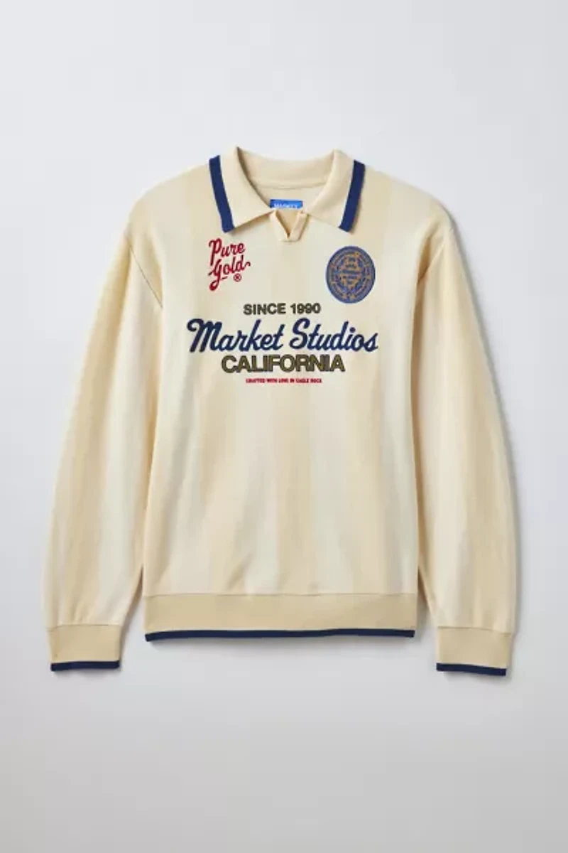 Market Pure Gold Icon Collared Sweater