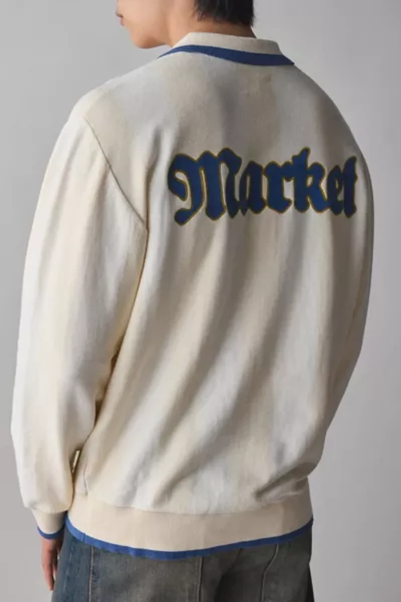 Market Pure Gold Icon Collared Sweater