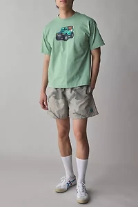 Market X Smiley Atlas Printed Tech Short
