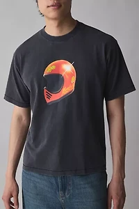 Market X Smiley Full Face Helmet Graphic Tee