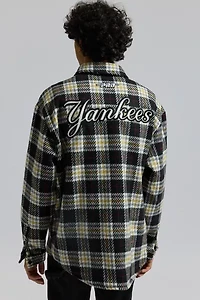 Pro Standard MLB New York Yankees Long Sleeve Flannel Shirt