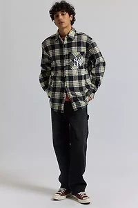 Pro Standard MLB New York Yankees Long Sleeve Flannel Shirt