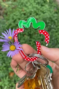 Strawberry Western Carabiner