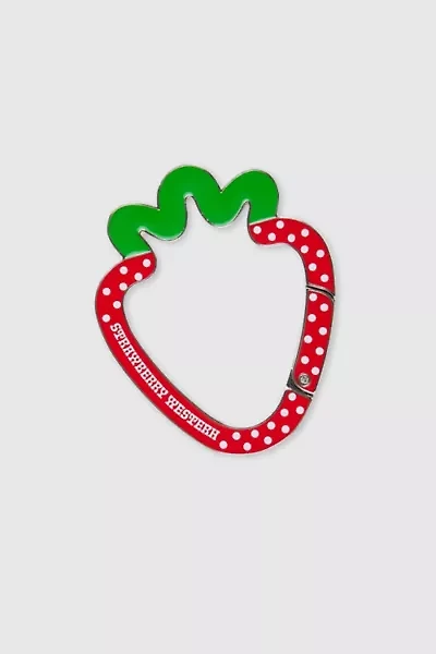 Strawberry Western Carabiner