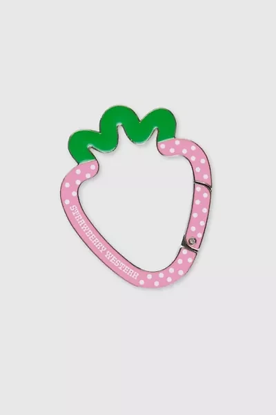 Strawberry Western Carabiner