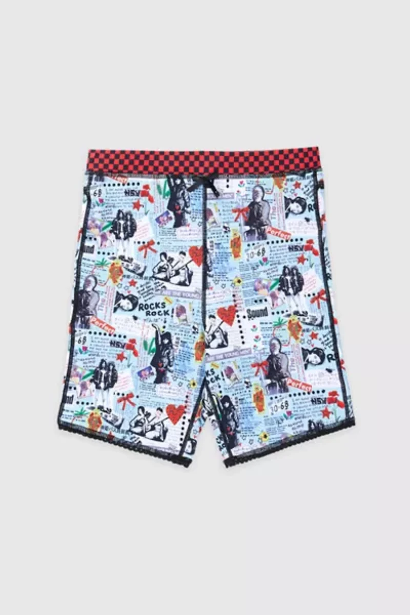 Strawberry Western Lola Bike Short