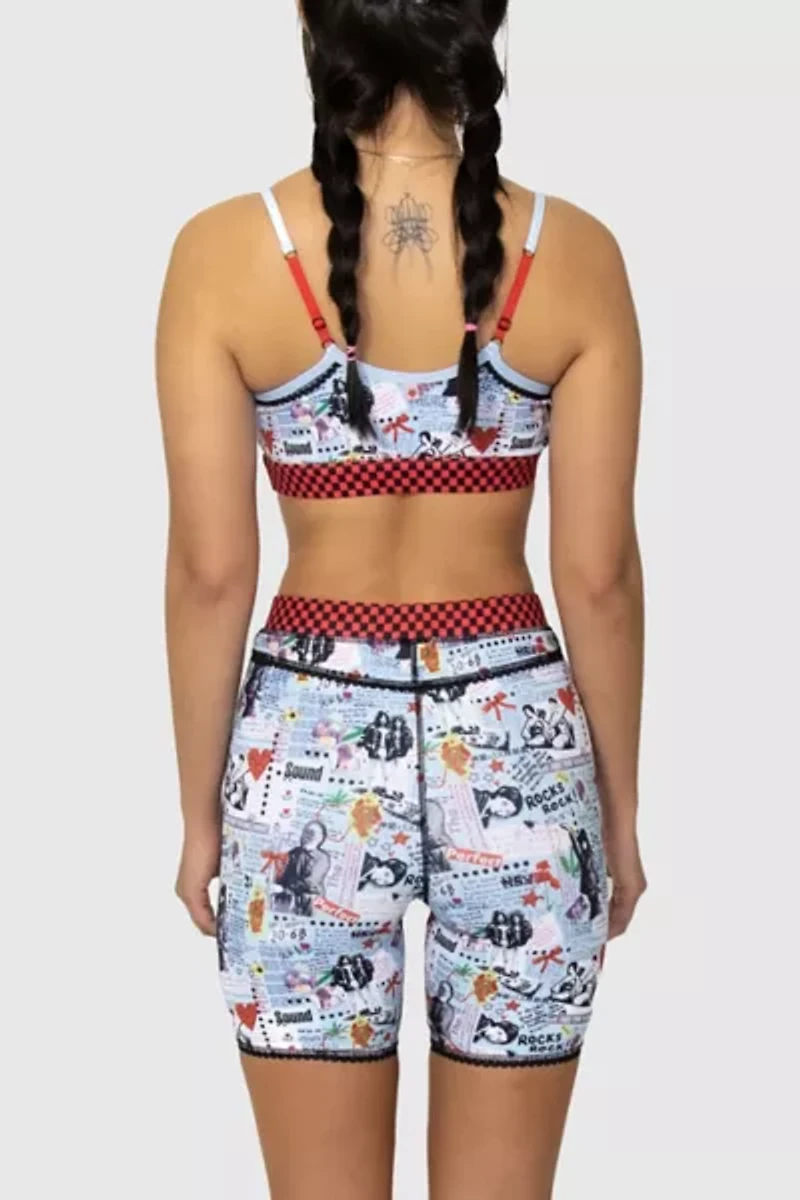 Strawberry Western Lola Bike Short