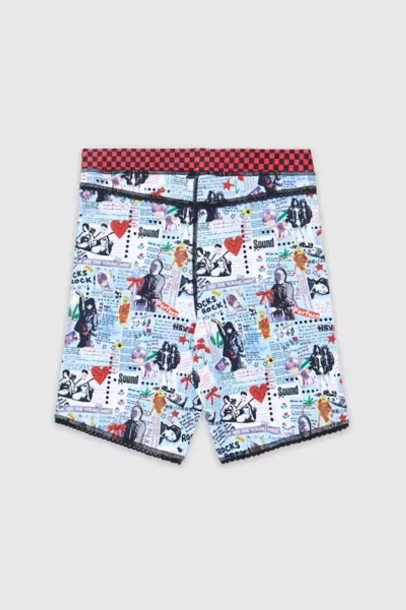 Strawberry Western Lola Bike Short