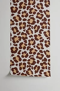 Avenie Leopard Print Removable Wallpaper