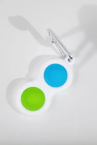 Pop Two Button Toy Keychain