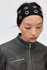 Grommet Soft And Stretchy Wide Headband