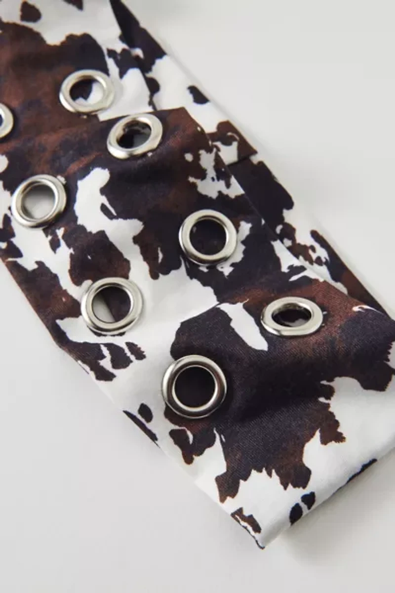 Grommet Soft And Stretchy Wide Head band