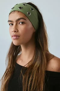 Grommet Soft And Stretchy Wide Head Band