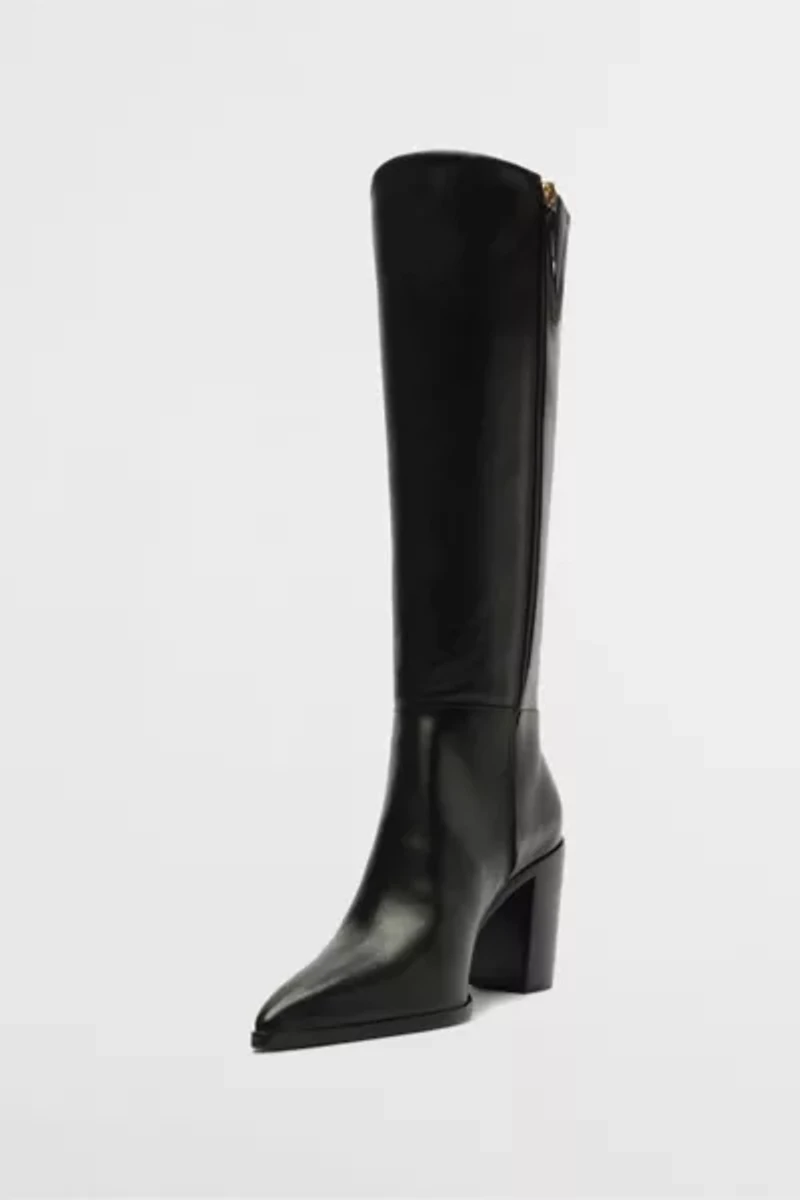 Schutz Mikki Up Block Knee-High Boot