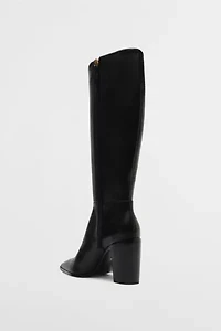 Schutz Mikki Up Block Knee-High Boot