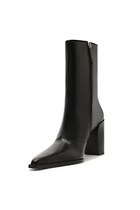 Schutz Leather Raffaela Booties