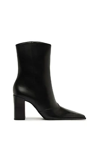 Schutz Leather Raffaela Booties
