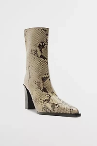 Schutz Leather Raffaela Booties