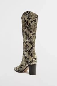 Schutz Maryana Knee-High Block Boot