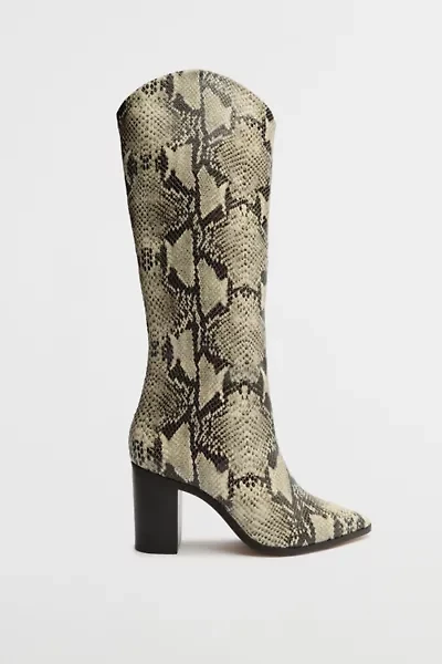 Schutz Maryana Knee-High Block Boot