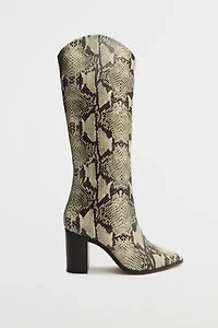 Schutz Maryana Knee-High Block Boot