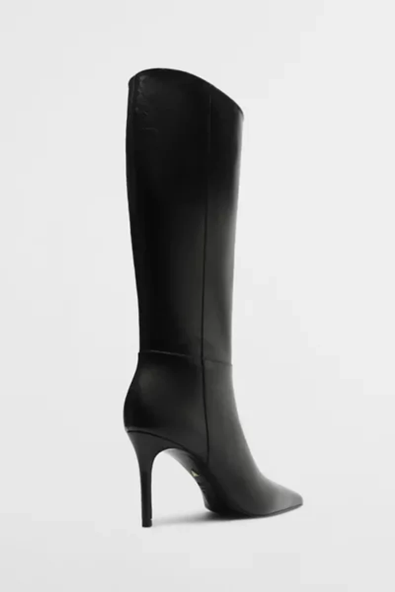 Schutz Leather Mikki Up Knee-High Boot