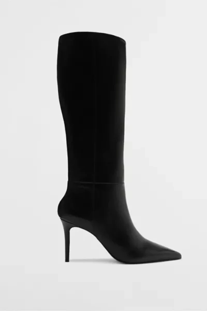 Schutz Leather Mikki Up Knee-High Boot