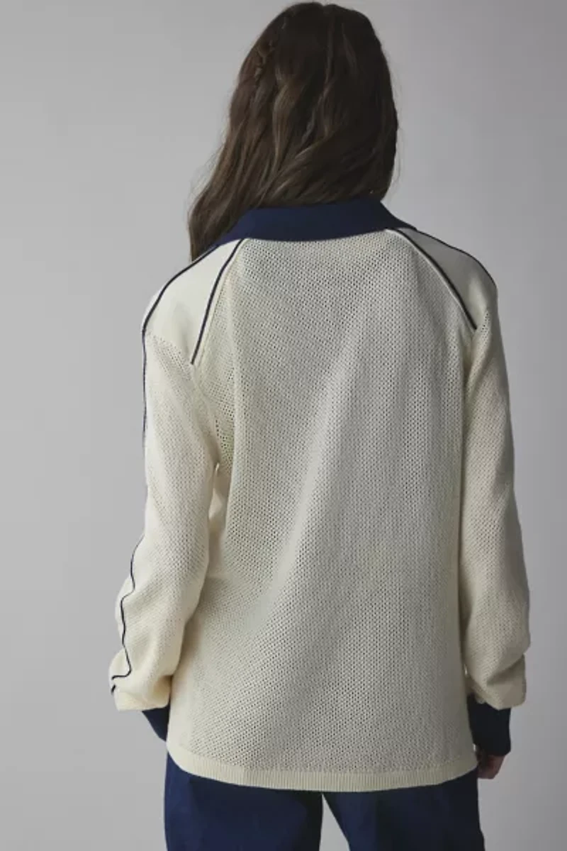 House Of Sunny Keepers Collared Knit Top