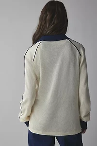 House Of Sunny Keepers Collared Knit Top