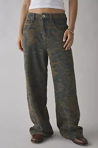 BDG Jaya Printed Baggy Boyfriend Jean