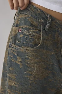 BDG Jaya Printed Baggy Boyfriend Jean