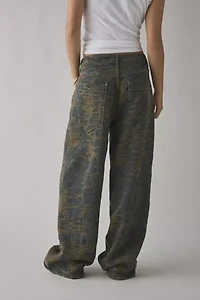 BDG Jaya Printed Baggy Boyfriend Jean