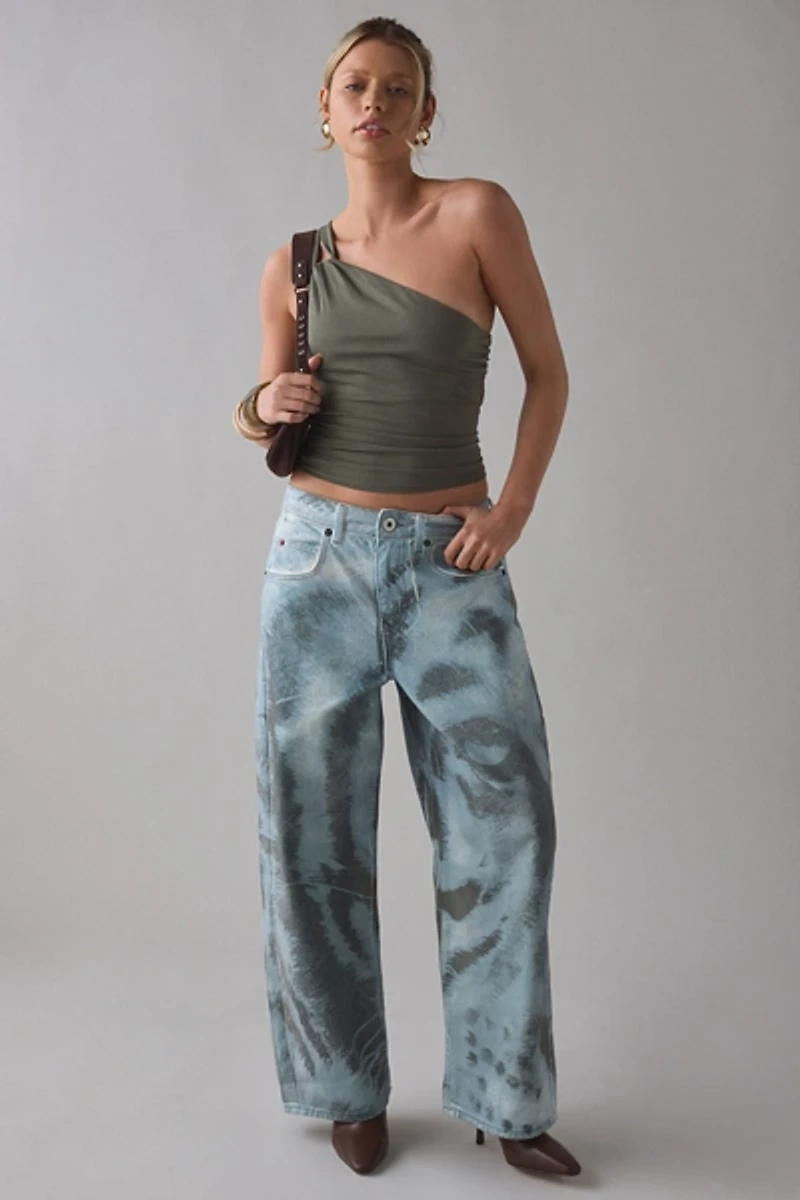 BDG Jaya Printed Baggy Boyfriend Jean