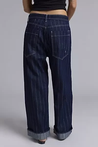 BDG Jaya Printed Baggy Boyfriend Jean