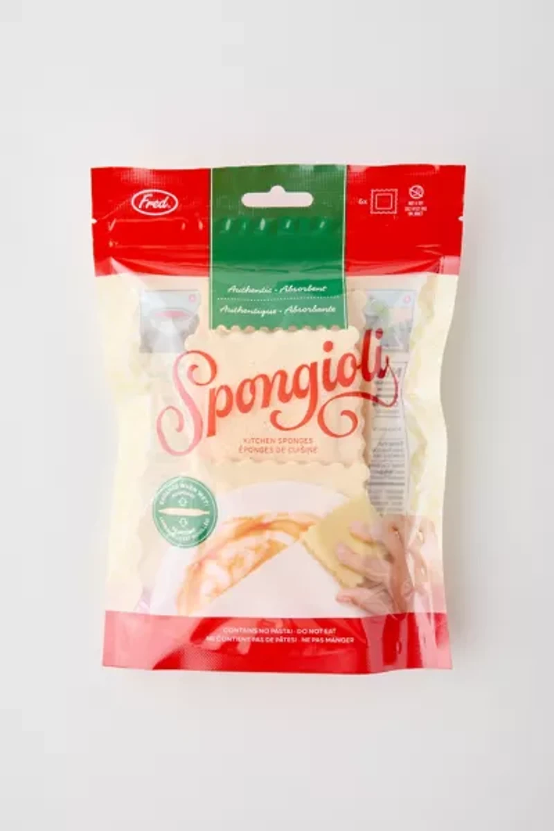Fred & Friends Spongioli Ravioli Sponge Set