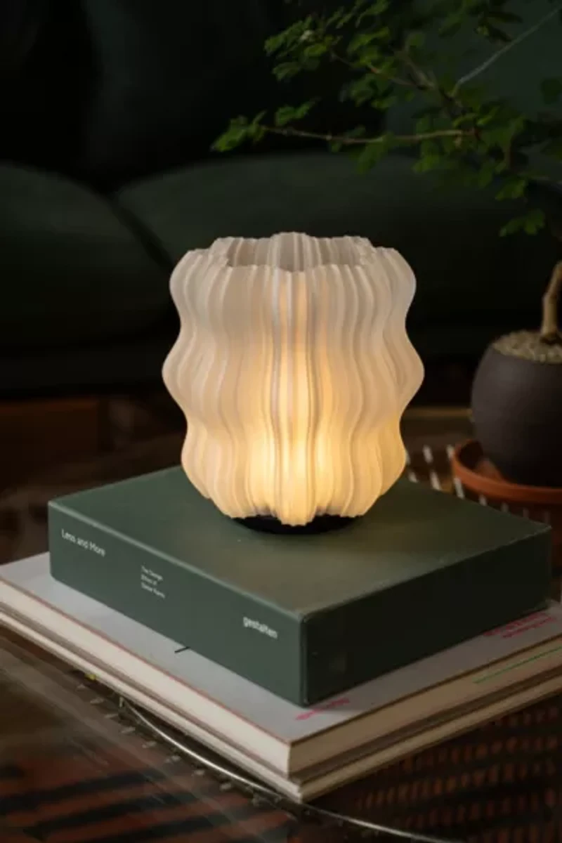 Wooj Design The Cordless Mini Wavy Lamp