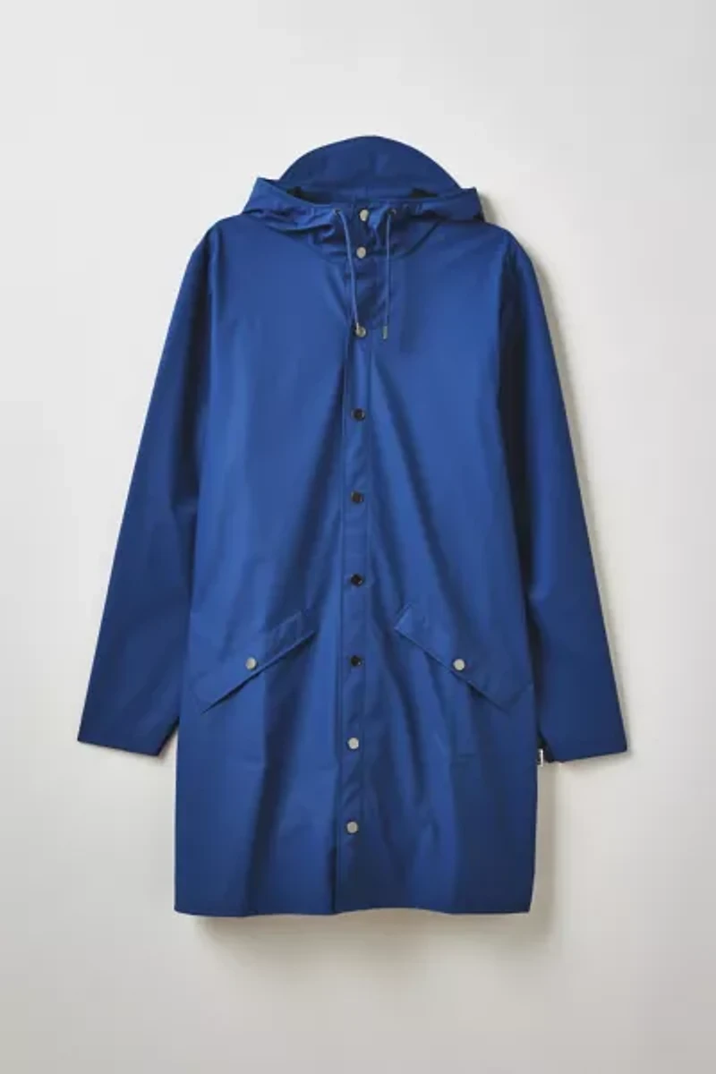 RAINS Long Contemporary Rain Jacket