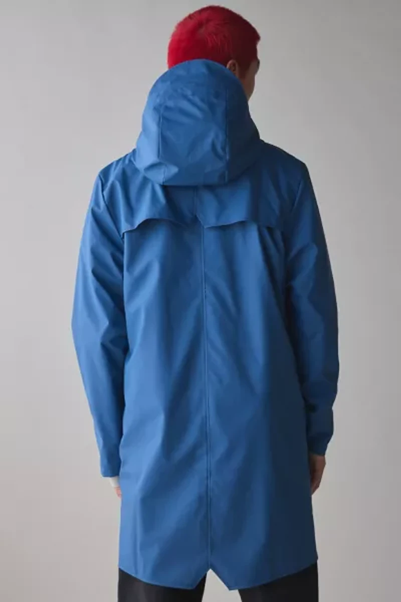 RAINS Long Contemporary Rain Jacket