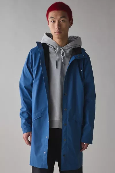 RAINS Long Contemporary Rain Jacket