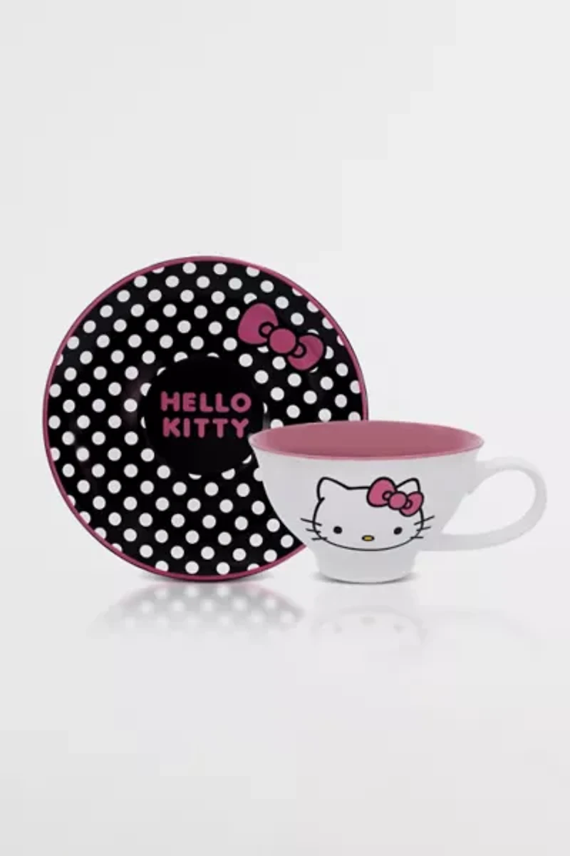 Sanrio Hello Kitty Ceramic Teacup Set