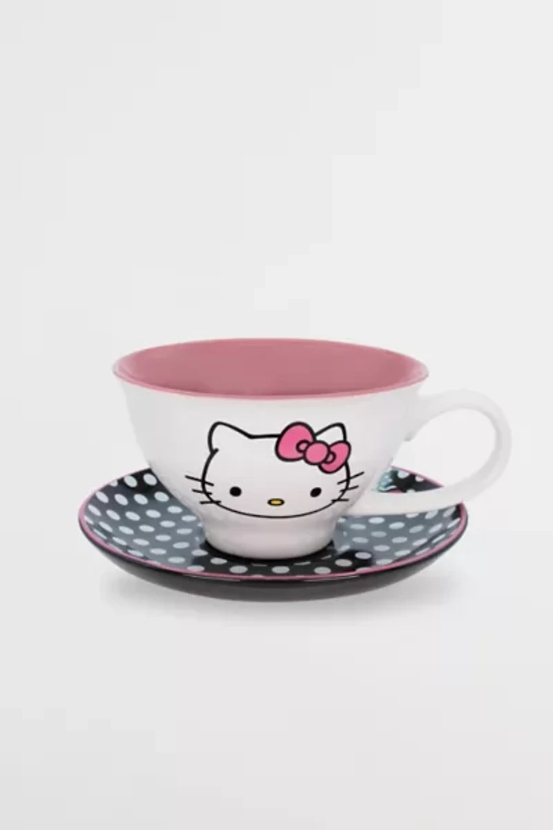 Sanrio Hello Kitty Ceramic Teacup Set